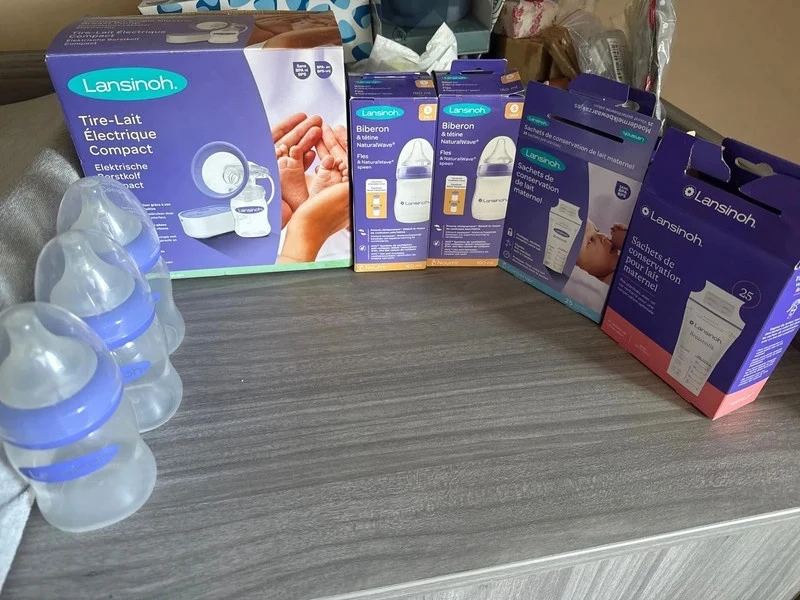 Lot Lansinoh - Tire-lait électrique + accessoires - Très bon état